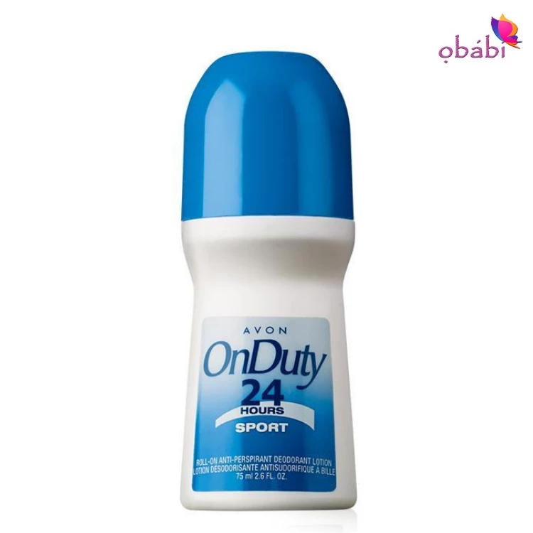 Hot Sale π Avon@Obabi Avon On Duty Sport Roll-On Antiperspirant Deodorant 75ml Bath & Body β¨ 3 Avon@Obabi Avon On Duty Sport Roll-On Antiperspirant Deodorant 75ml Bath & Body