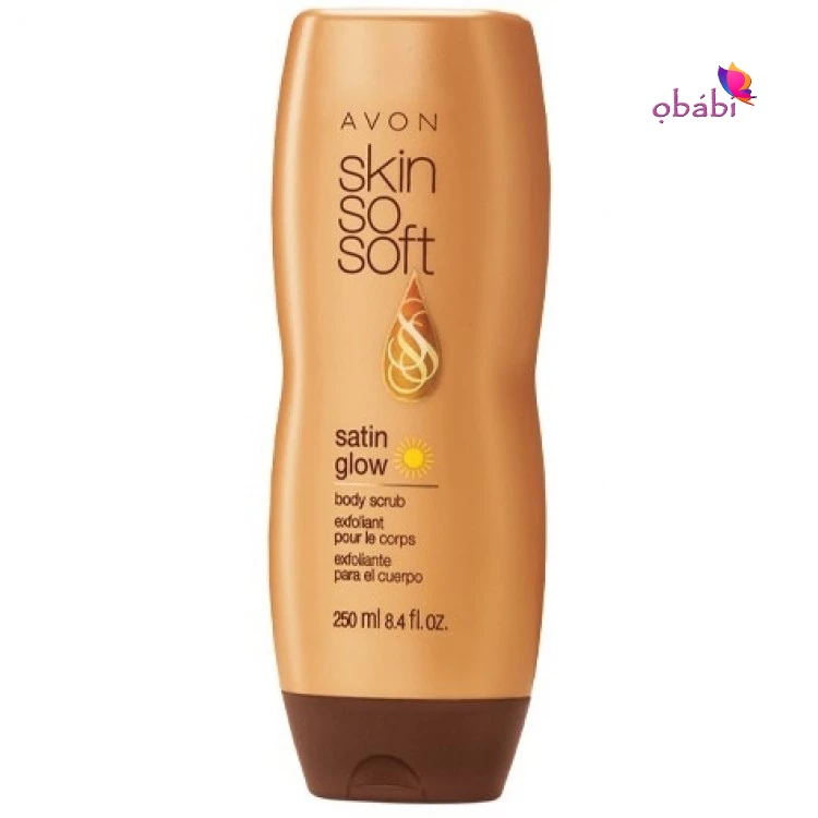 Cheap ๐ Avon@Obabi Avon Skin So Soft Satin Glow Body Scrub | 250ml โค๏ธ 3 Avon@Obabi Avon Skin So Soft Satin Glow Body Scrub | 250ml