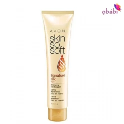 Avon@Obabi Bath & Body Avon Skin So Soft Signature Silk Replenishing Hand Cream 100ml.