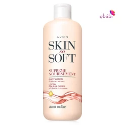 Avon@Obabi Bath & Body Avon Skin So Soft Supreme Nourishment Body Lotion 350ml