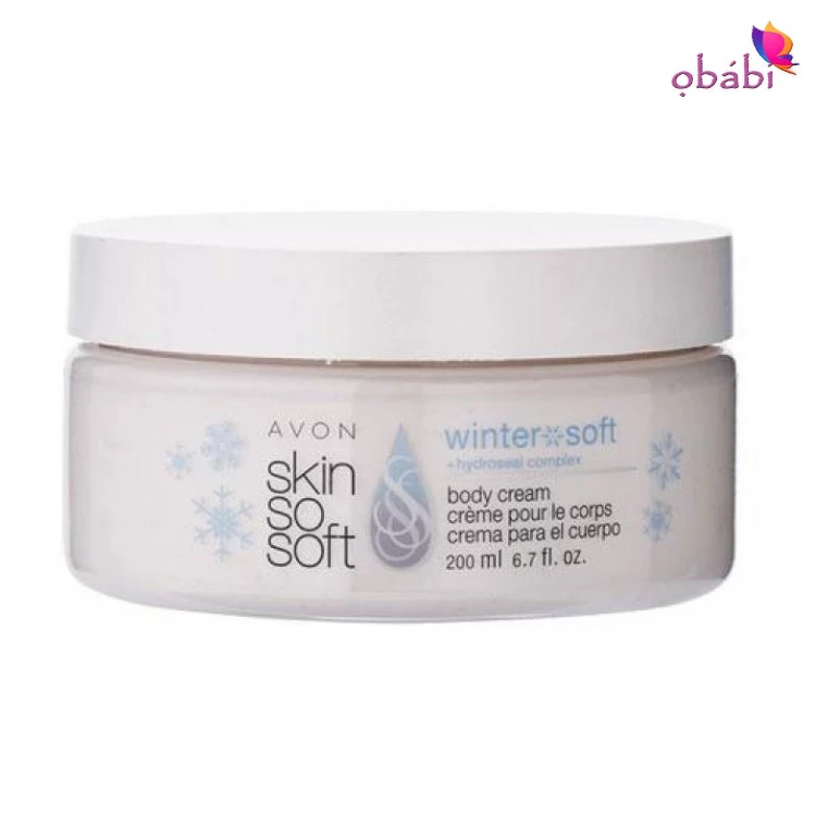 Best Sale β Avon@Obabi Avon Skin So Soft Wintersoft +Hydroseal Complex Body Cream - 200 Ml π 3 Avon@Obabi Avon Skin So Soft Wintersoft +Hydroseal Complex Body Cream - 200 Ml