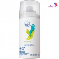 Avon@Obabi Avon Foot Works Healthy Deodorizing Foot Spray Bath & Body