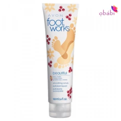 Avon@Obabi Avon Foot Works Beautiful Berry Vanilla Smoothing Scrub | 100ml
