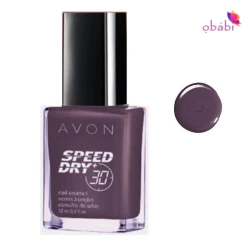 Avon@Obabi Makeup Avon Speed Dry+ Nail Enamel | Smoky Plumes