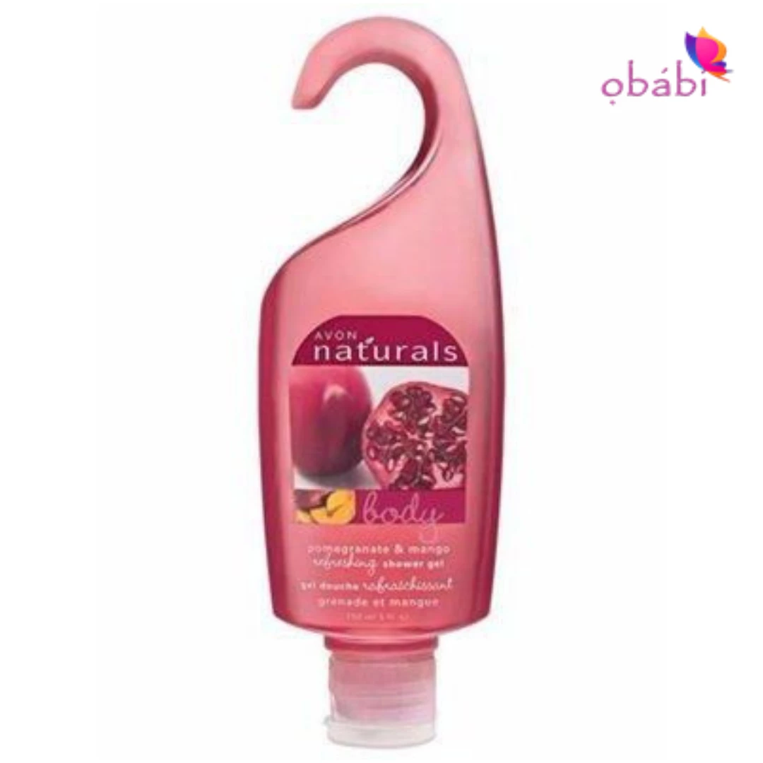 Best Pirce ✔️ Avon@Obabi Bath & Body Avon Naturals Pomegranate & Mango Shower Gel 250ml ✔️ 3 Avon@Obabi Bath & Body Avon Naturals Pomegranate & Mango Shower Gel 250ml