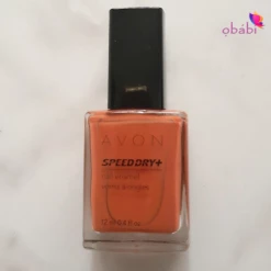 Avon@Obabi Avon Speed Dry+ Nail Enamel | Art Orange Makeup