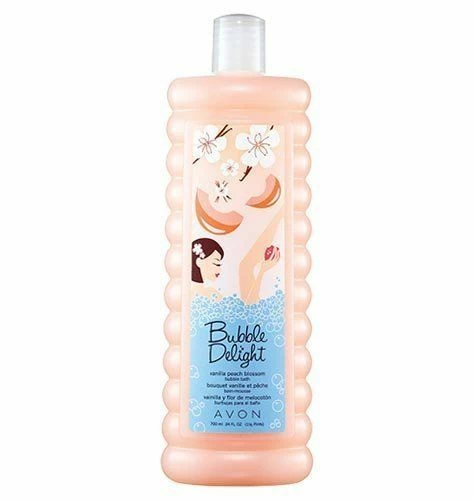 Wholesale ๐ Avon@Obabi Avon Bubble Delight Vanilla Peach Blossom Bubble Bath - 700ml Bath & Body โ๏ธ 3 Avon@Obabi Avon Bubble Delight Vanilla Peach Blossom Bubble Bath - 700ml Bath & Body