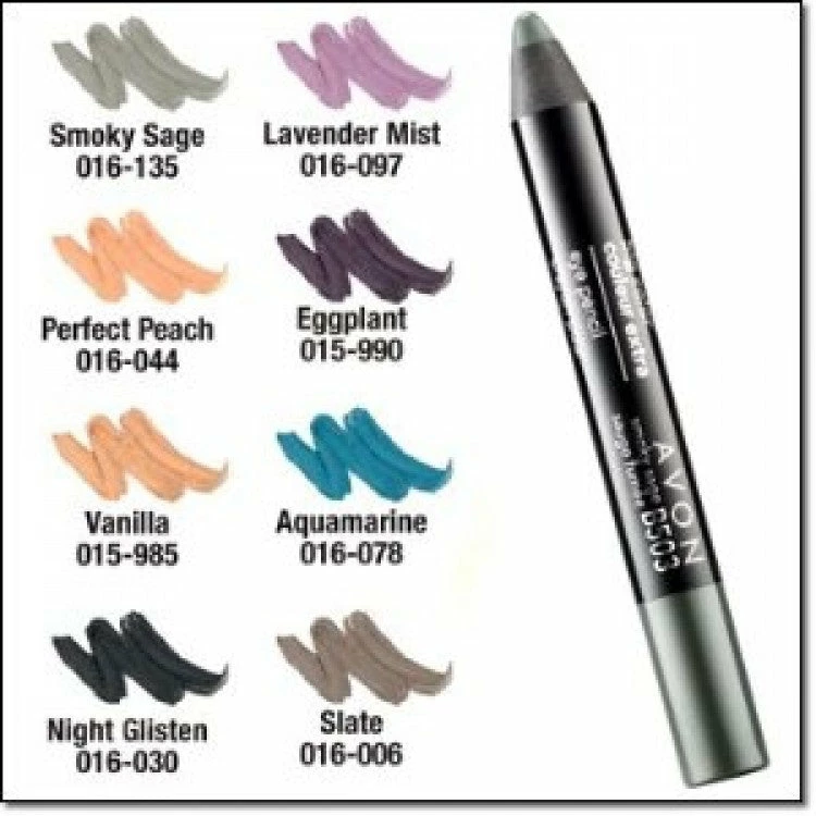 Avon@Obabi Avon Big Color Eye Pencil | Eggplant Makeup