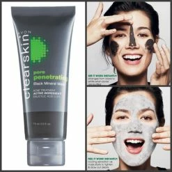 Wholesale ❤️ Avon@Obabi Avon Clearskin Pore Penetrating Black Mineral Mask ⭐ 7 Avon@Obabi Avon Clearskin Pore Penetrating Black Mineral Mask