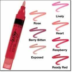 Avon@Obabi Avon Extra Lasting Lip Stain + Balm | Raspberry
