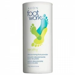 Avon@Obabi Bath & Body Avon Foot Works Healthy Deodorizing Foot Powder.