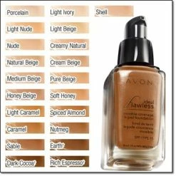 Avon@Obabi Avon Ideal Flawless Invisible Coverage Liquid Foundation | Earth Makeup