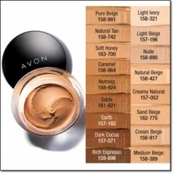 Avon@Obabi Avon Ideal Flawless Matte Mousse Foundation | Nutmeg Makeup