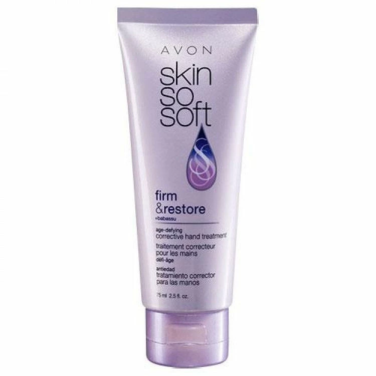 Avon@Obabi Bath & Body Avon Skin So Soft Firm & Restore Age-Defying Corrective Hand Treatment 75ml