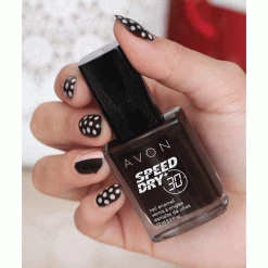 Avon@Obabi Makeup Avon Speed Dry + Nail Enamel | Express Mocha